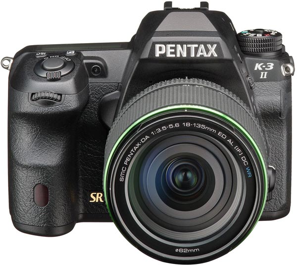Зеркальная камера Pentax K-3 II оснащена приемником GPS и улучшенным стабилизатором изображения