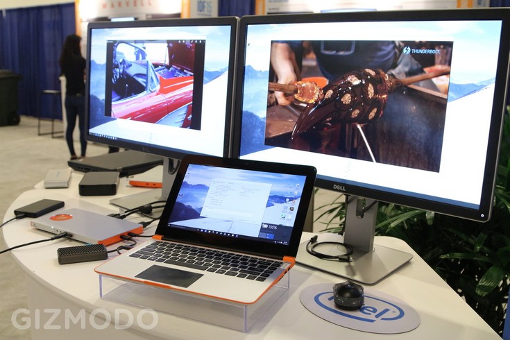 Intel и Inventec показали внешние графические решения для ноутбуков