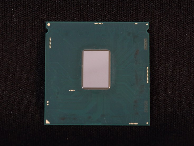Кристалл процессора Intel Core i7-6700K меньше, чем у предшественников