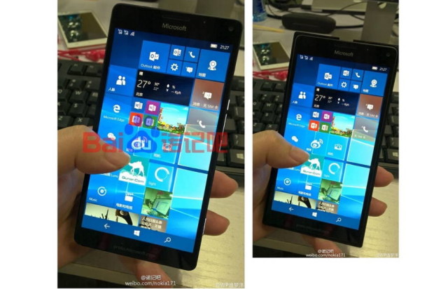 В Сети появились фотографии смартфона Microsoft Lumia 950 XL