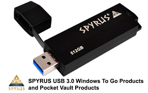 Флэш-накопитель Spyrus оснащен интерфейсом USB 3.0