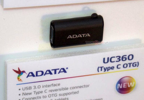 Накопитель Adata UC360 соответствует требованиям спецификации USB 3.0