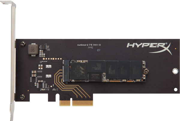 В твердотельном накопителе HyperX Predator с интерфейсом PCIe используется контроллер Marvell 88SS9293