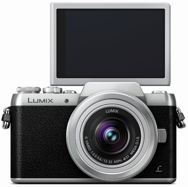 Беззеркальная камера Panasonic Lumix DMC-GF7 оснащена поворотным дисплеем