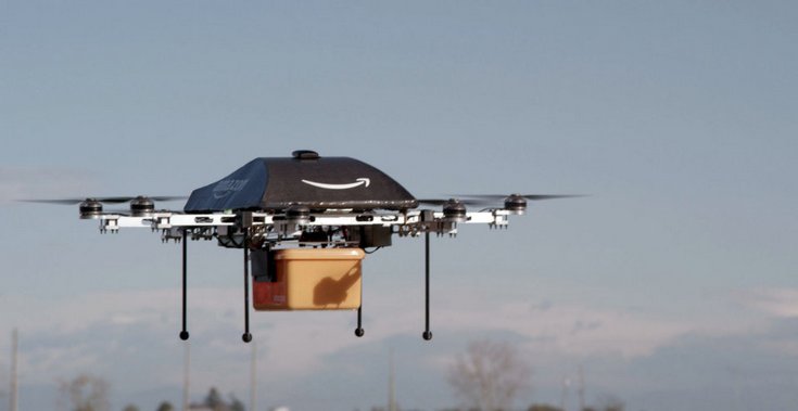 Amazon предлагает выделить для дронов собственные воздушные коридоры