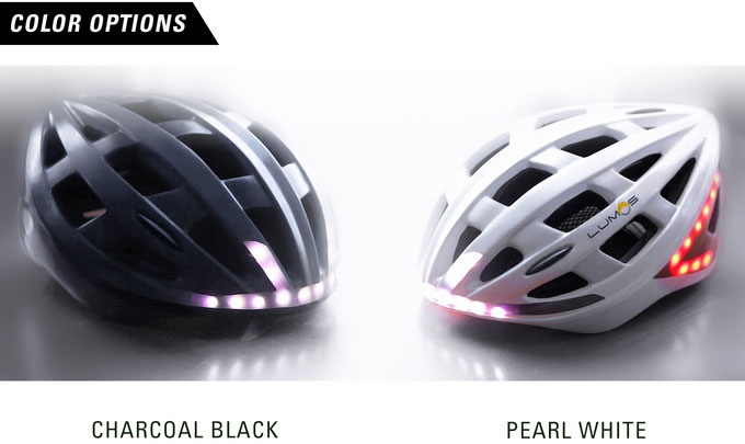 Особенностью шлема Lumos является встроенная светодиодная индикация