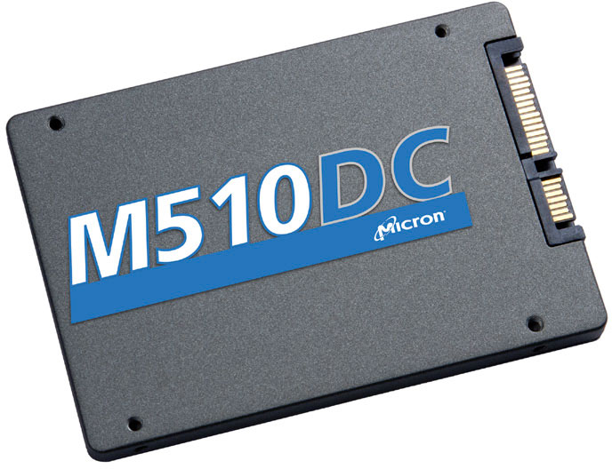Твердотельный накопитель Micron M510DC оснащен интерфейсом SATA