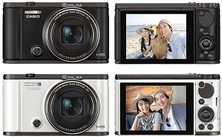 В качестве сменных носителей в камерах Casio Exilim EX-ZR3000 и EX-ZR60 используются карты памяти формата SD