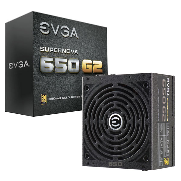 Блоки питания Evga SuperNova 550 G2 и Evga SuperNova 650 G2 имеют сертификат 80 Plus Gold