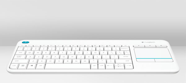 Цена клавиатуры Logitech Wireless Touch Keyboard K400 Plus — $40