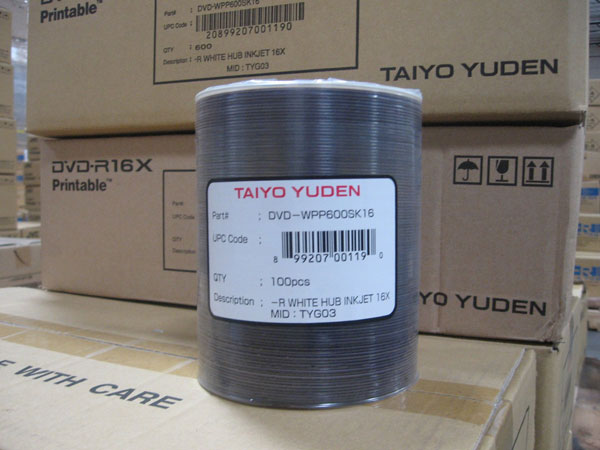 Производство оптических дисков являлось одним из ключевых направлений деятельности Taiyo Yuden