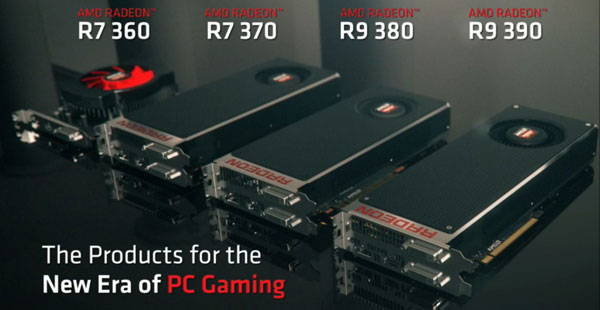 Продажи 3D-карт AMD Radeon R9 300 и Radeon R7 300 начнутся 18 июня