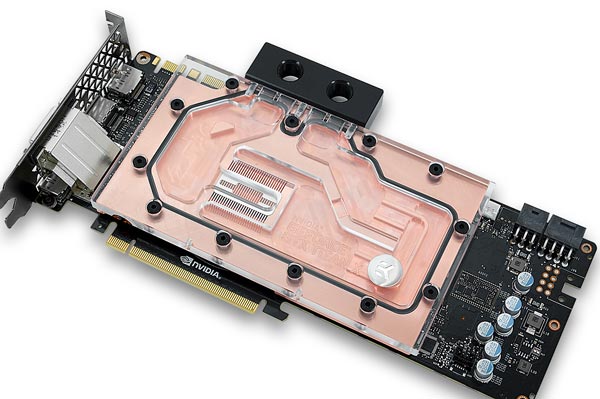 Водоблок EK-FC Titan X предназначен для 3D-карты Nvidia GeForce GTX Titan X