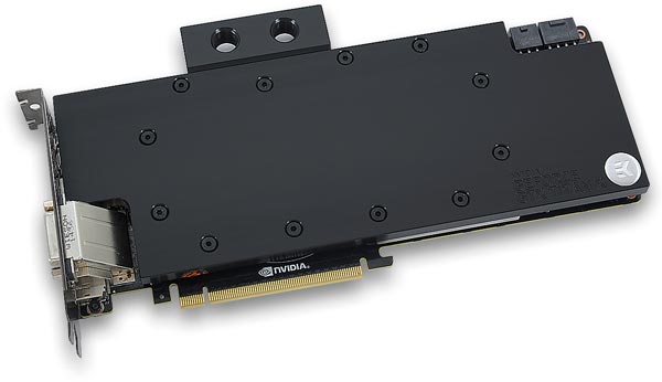 Водоблок EK-FC Titan X предназначен для 3D-карты Nvidia GeForce GTX Titan X