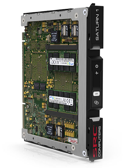 Сервер SRC Computers Saturn 1 Server обеспечивает 100-кратный прирост производительности