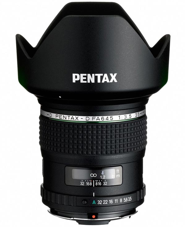 Объектив HD Pentax-D FA645 35mmF3.5AL[IF] оценен в 1550 фунтов стерлингов
