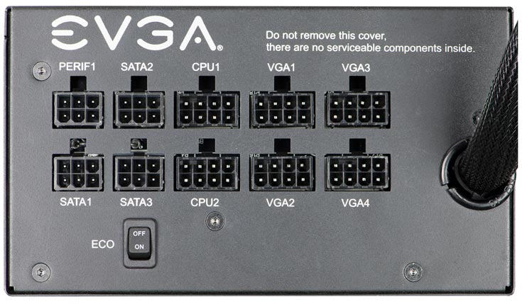 В серию EVGA GQ вошли блоки питания мощностью до 1000 Вт