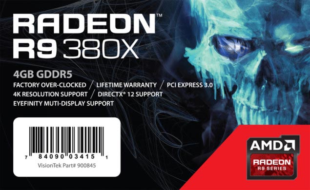 Рекомендованная цена 3D-карта AMD Radeon R9 380X названа равной $249