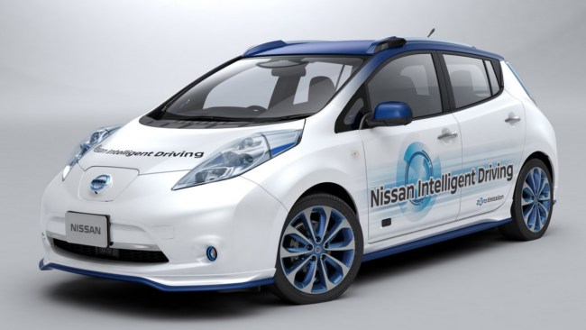 Nissan начала испытания своего самоуправляемого автомобиля