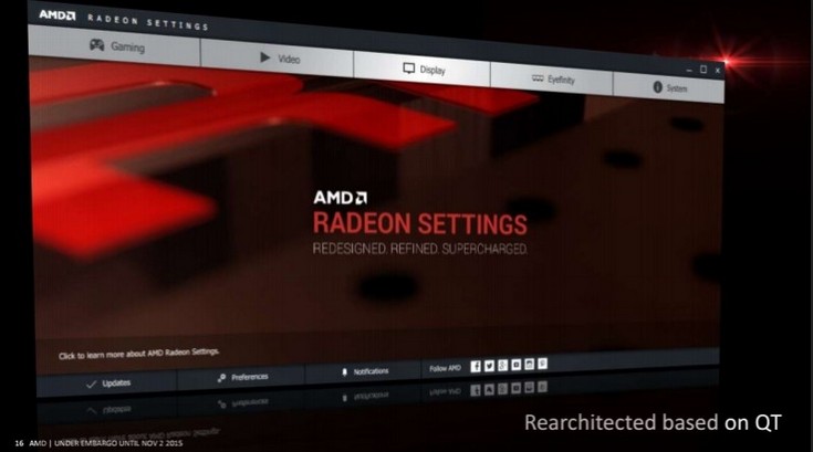 В ближайшее время нас ждёт ПО AMD Radeon Software Crimson Edition
