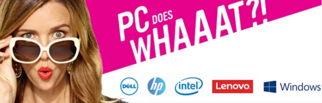 Microsoft, Intel, Dell, HP и Lenovo запустили первую в истории совместную рекламную кампанию PC Does What?