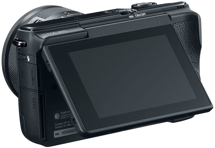Комплект из камеры Canon EOS M10 и объектива Canon EF-M 15-45mm f/3.5-6.3 IS STM стоит $600