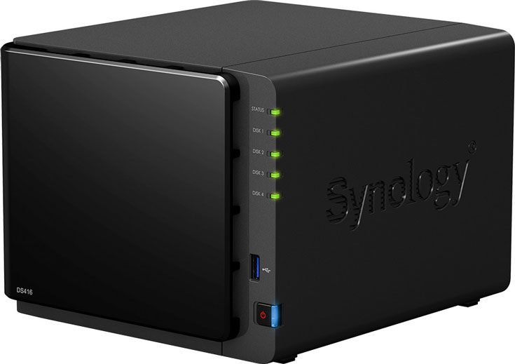 NAS-серверы Synology DS416 и DS216play предназначены для бизнеса и домашнего использования