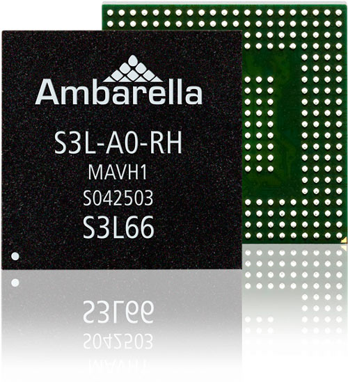 Однокристальная система Ambarella S3L позволяет использовать кодирование видео по стандарту H.265 в IP-камерах 