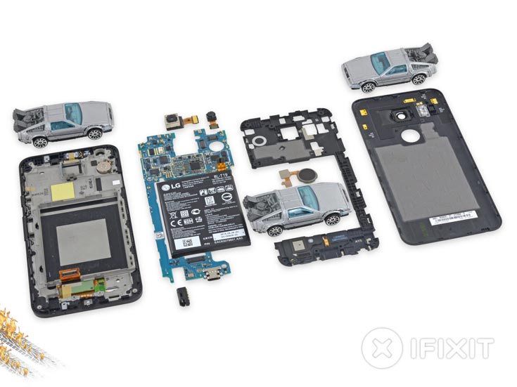 Смартфон Nexus 5X получил семь баллов из десяти возможных 