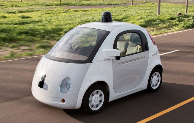 часть автопарка беспилотных автомобилей Google составляют новые прототипы