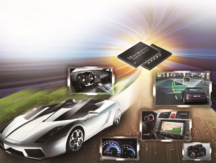 По словам Macronix, флэш-память OctaFlash оптимально подходит для автомобильной электроники