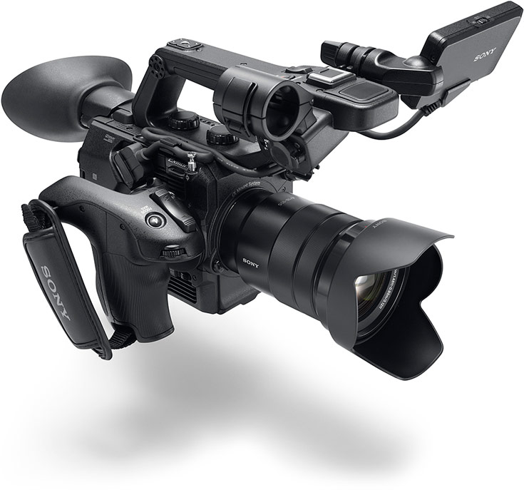 Sony PXW-FS5 — первая видеокамера Super 35, оснащенная встроенным переменным фильтром нейтральной плотности