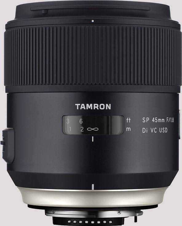 Представлен полнокадровый объектив Tamron SP 45mm F/1.8 Di VC USD (Model F013)