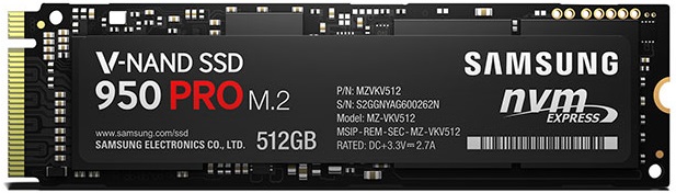 SSD Samsung 950 Pro отличает сравнительно доступная цена и нацеленность на обычных пользователей