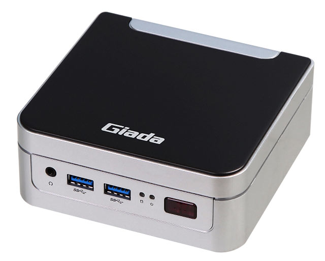Оснащение Giada i80 включает порт Gigabit Ethernet и четыре порта USB 3.0