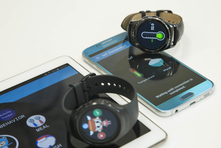 Samsung показала разработки Licon, Ahead, AMe, ItsyWatch и Entrim 4D+