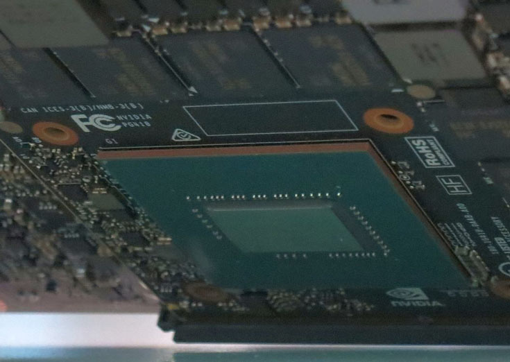 Появились первые крупные изображения нового графического процессора Nvidia