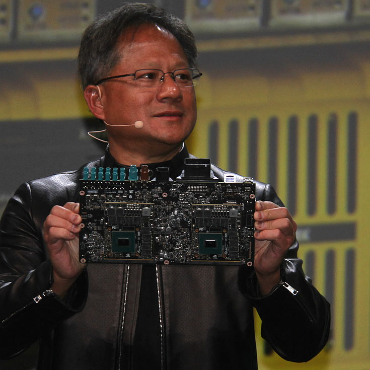 Появились первые крупные изображения нового графического процессора Nvidia
