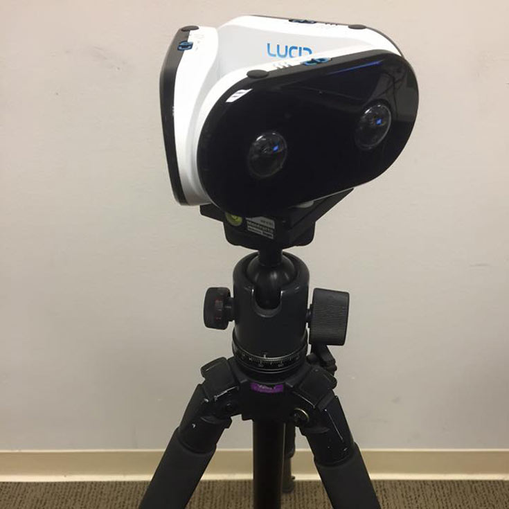 Три камеры LucidCam позволяют получить сферическую панораму