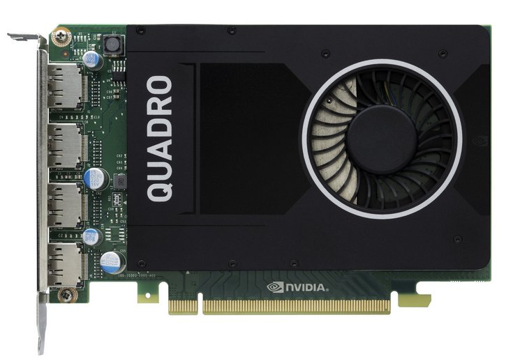 Видеокарта GeForce Quadro M2000 стоит 570 евро