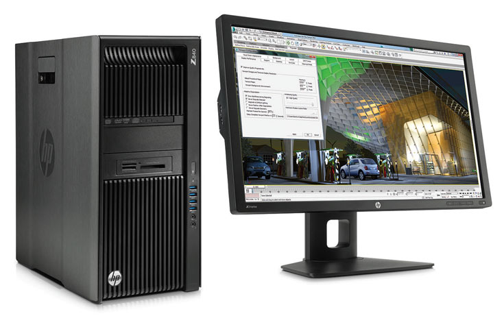В конфигурацию рабочей станции HP Z840 входит пара ускорителей Nvidia Quadro M6000