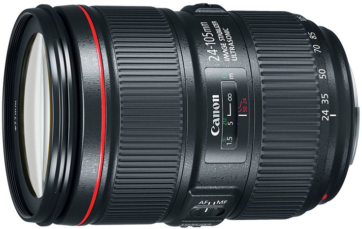 Объектив Canon EF 24-105mm F4L IS II USM оценен в $1100