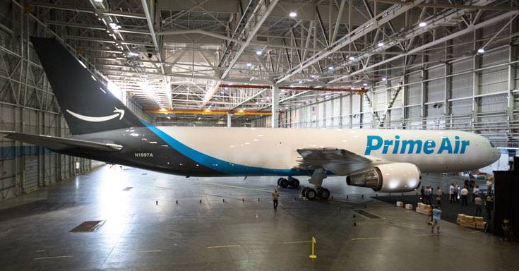 Компания Amazon уже арендовала 11 самолетов из 40