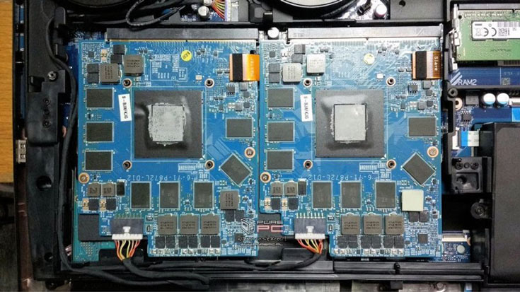 По имеющимся данным, GPU GTX 1080M имеет 2560 ядер CUDA и 256-разрядную шину памяти