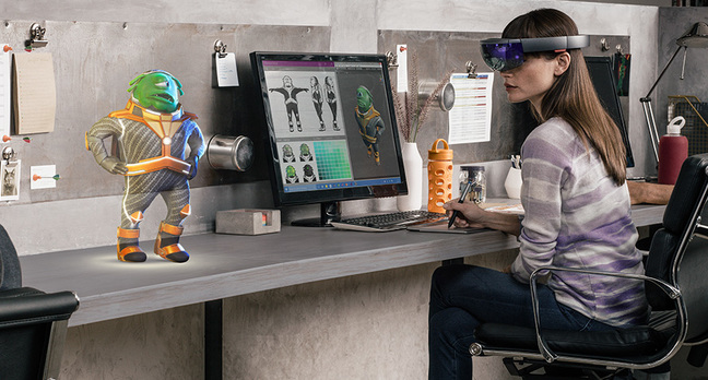 Гарнитура HoloLens включает голографический вычислительный блок, включающий 24 ядра 