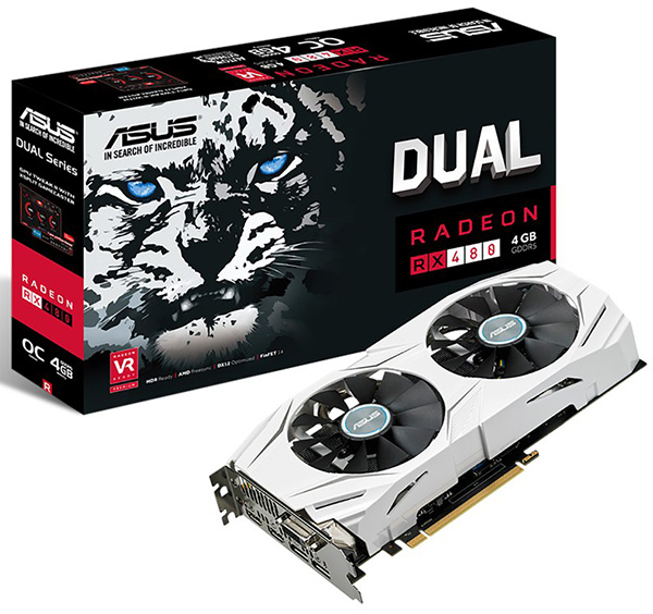 Asus Radeon RX 480 Dual OC