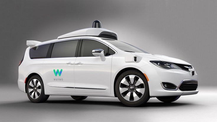 Google в лице Waymo получит 100 беспилотных машин Chrysler Pacifica