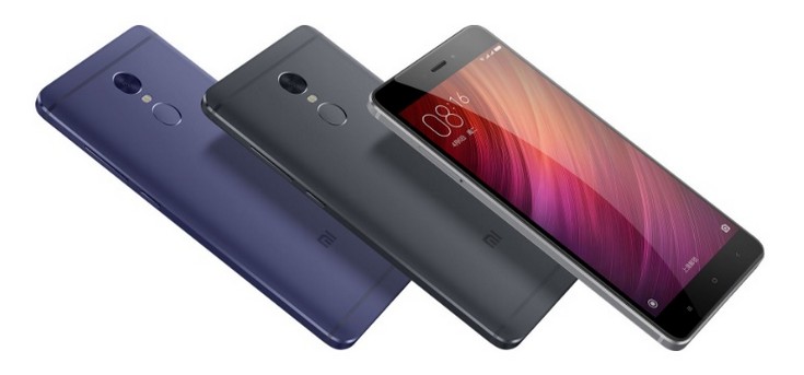 Смартфон Xiaomi Redmi Note 4 доступен в чёрном и синем цветах