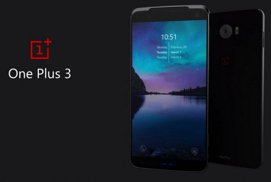 Запуск смартфона OnePlus 3 ожидается в июне этого года