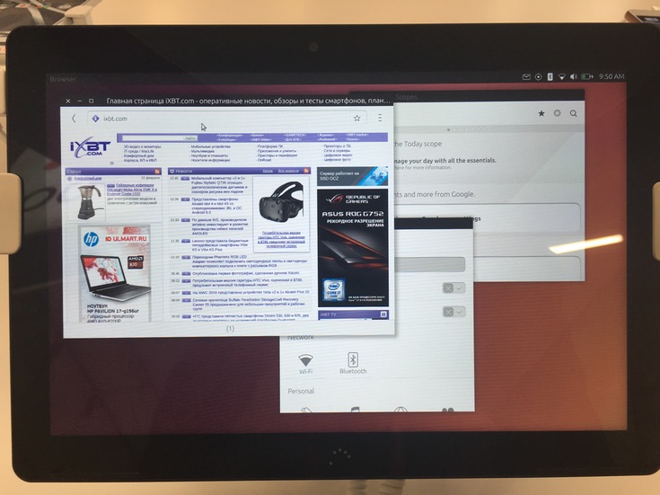 На MWC 2016 показали планшет BQ Aquaris M10 Ubuntu Edition
